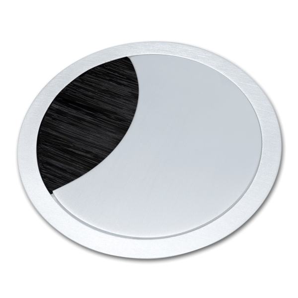 Kabeldurchlass mit Deckel 80 mm, Zubehör, Kabelmanagement