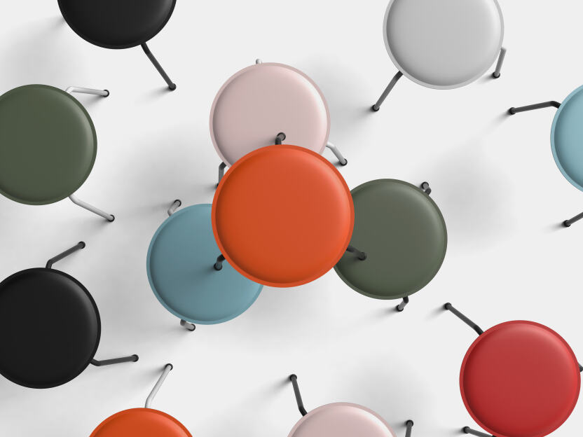 Ravioli Linoleum Stool S, Chairs & Stools