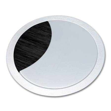 Kabeldurchlass mit Deckel 80 mm, Zubehör, Kabelmanagement