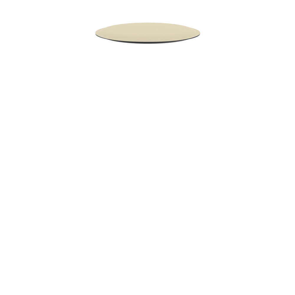Ravioli Linoleum Stool L by Daniel Lorch made with linoleum in color  4157 Pearl