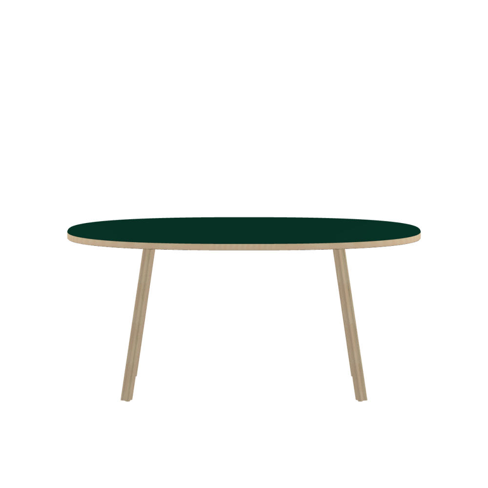 Beam linoleum table – 4174 Conifer / Laminboard (Strength 30mm) / Ash