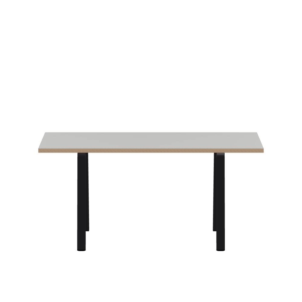 DIN linoleum table – 4175 Pebble / Laminboard (Strength 30mm) / Oak
