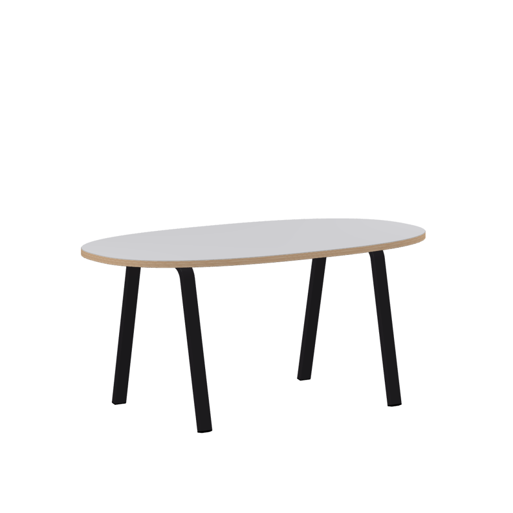 DIN linoleum table – 4177 Vapour / Laminboard (Strength 30mm) / Oak