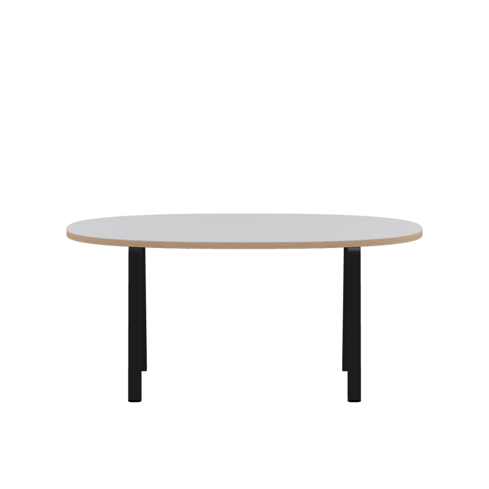 DIN linoleum table – 4177 Vapour / Laminboard (Strength 30mm) / Oak