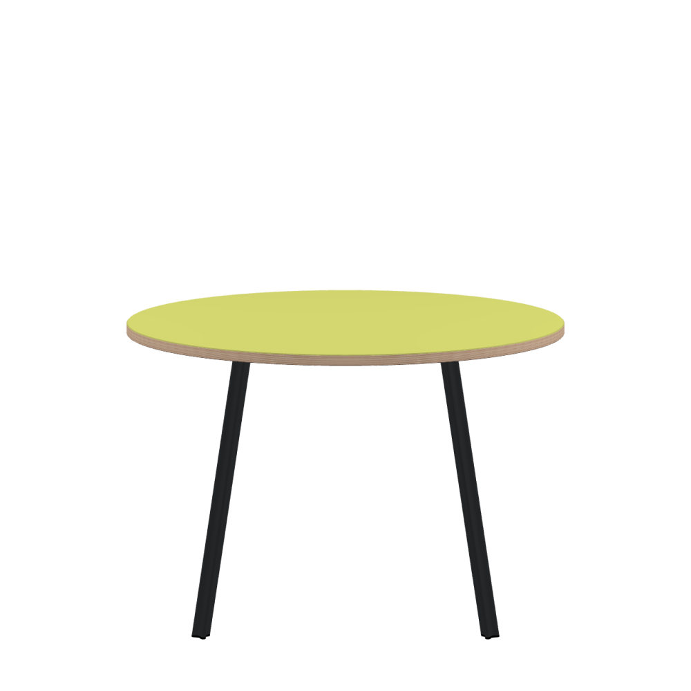 Beam linoleum table – 4182 Spring Green / Multiplex Birch Massive