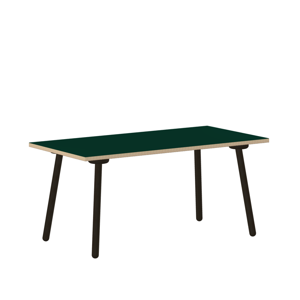 MT2 linoleum table – 4174 Conifer / Laminboard (Strength 30mm) / Ash