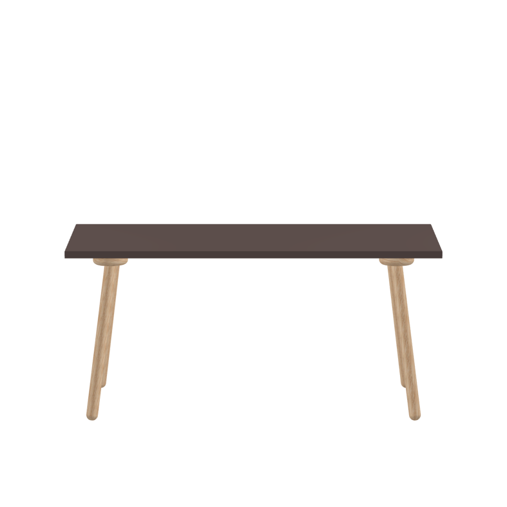 MT2 linoleum table – 4172 Mauve / Laminboard (Strength 30mm) / 4172 – Mauve