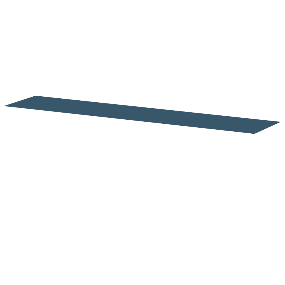 Beam Sitzbank von Daniel Lorch mit Linoleum in der Farbe  4005 Denim ᴺᴱᵁ