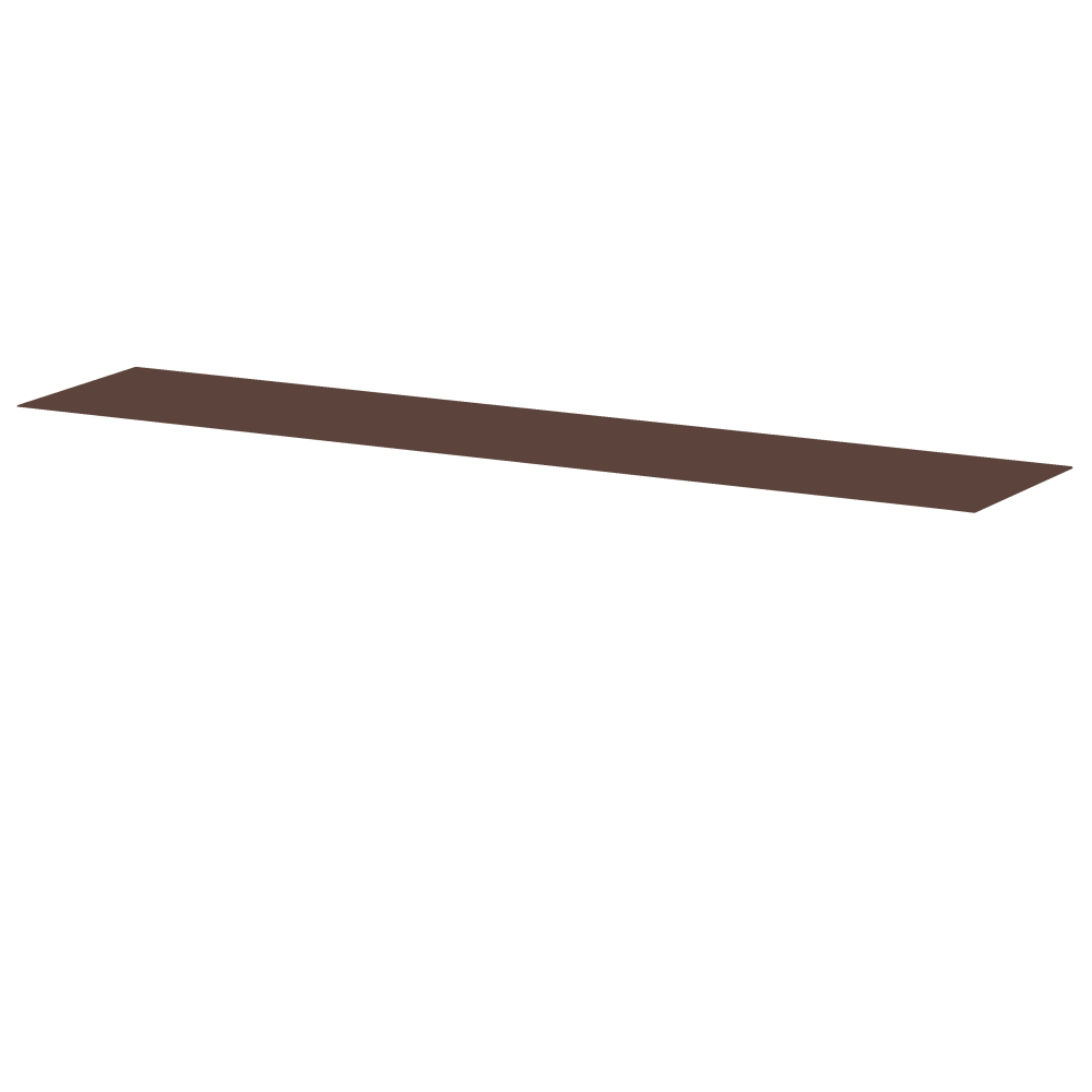 Beam Sitzbank von Daniel Lorch mit Linoleum in der Farbe  4009 Espresso ᴺᴱᵁ